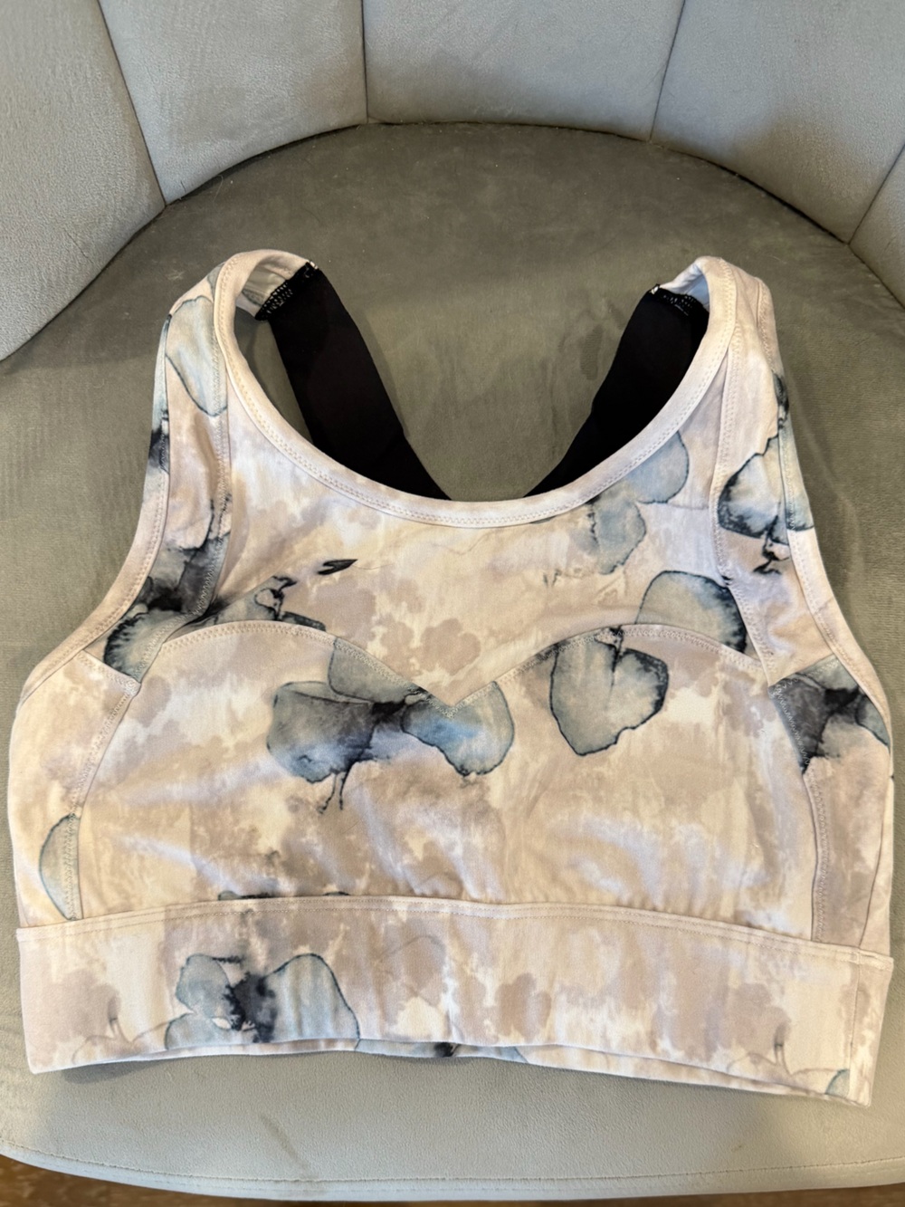 Varley Floral Watercolor Sports Bra